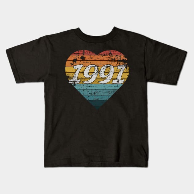 1991s Kids T-Shirt by Tole19id